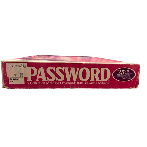 Password 25th Silver Anniversary Edition 1986 Game MB - Picture 7 of 8
